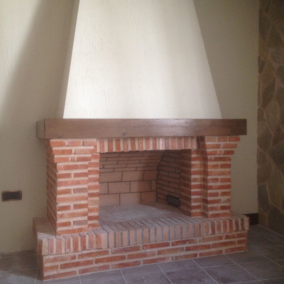 Формы кирпичных каминов