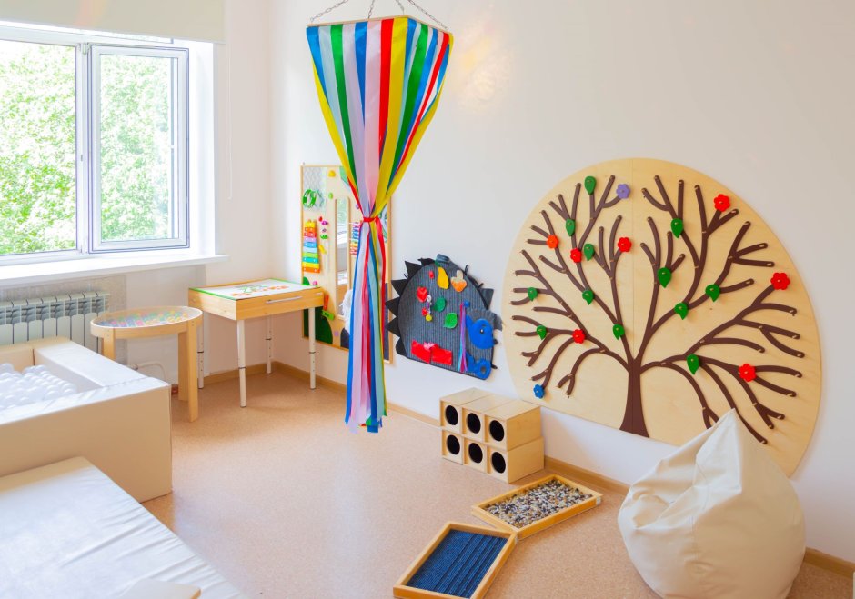 Сенсорная комната в детском саду своими руками