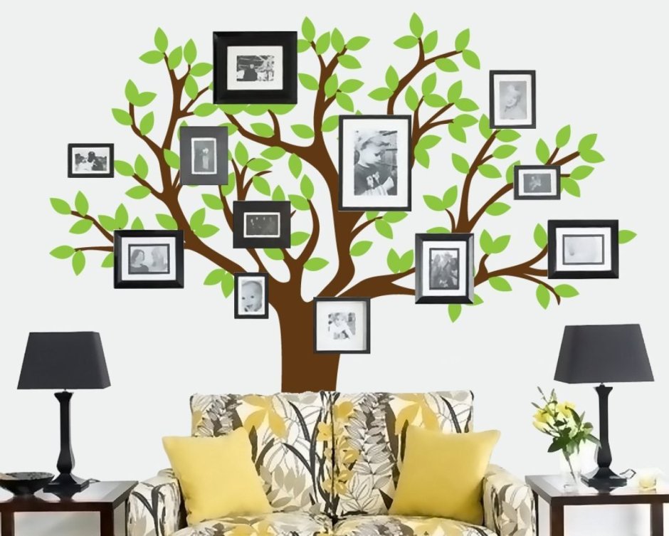 Родовое дерево на стену
