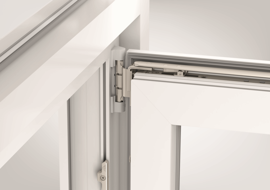 Угловая передача для пластиковых окон