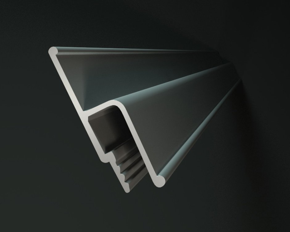 Профиль алюминиевый для натяжного потолкс1676