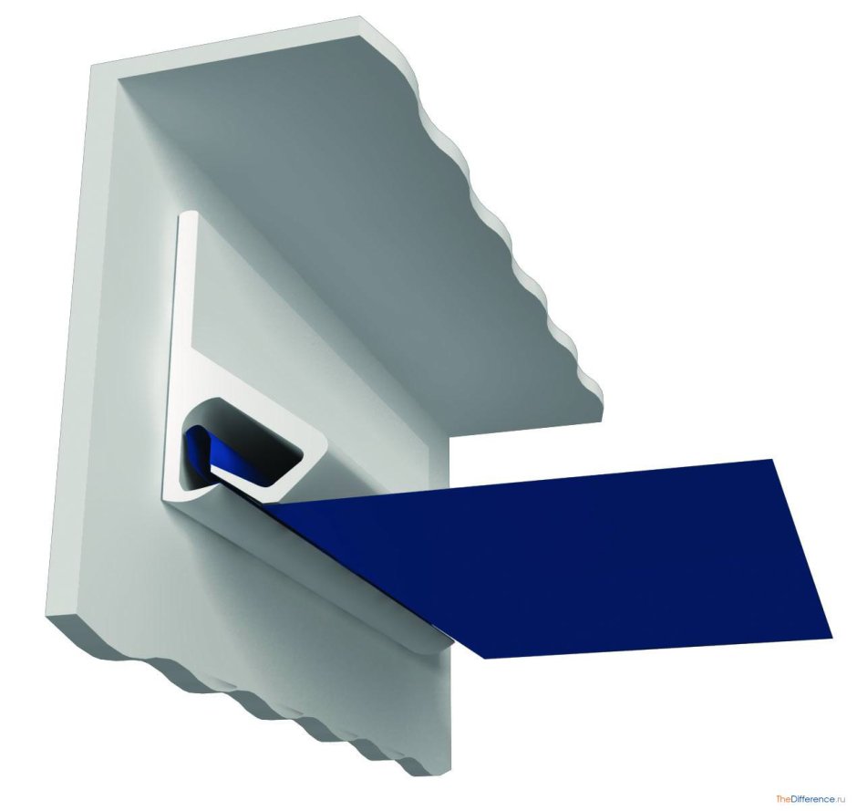 Штапиковый профиль для натяжных потолков