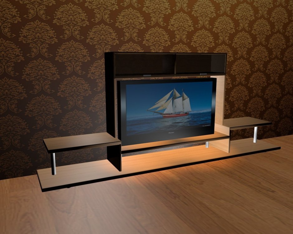 Стенка под телевизор для фотошопа