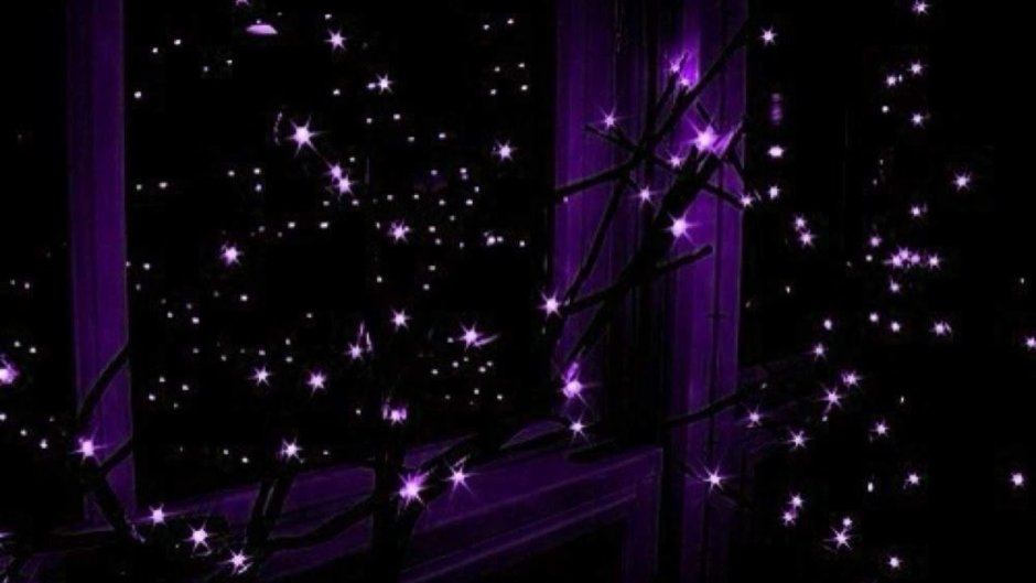 Эстетика тёмно фиолетового