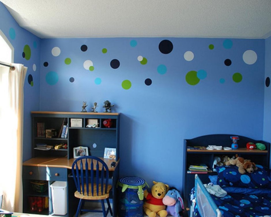 Украсить детскую комнату для мальчика