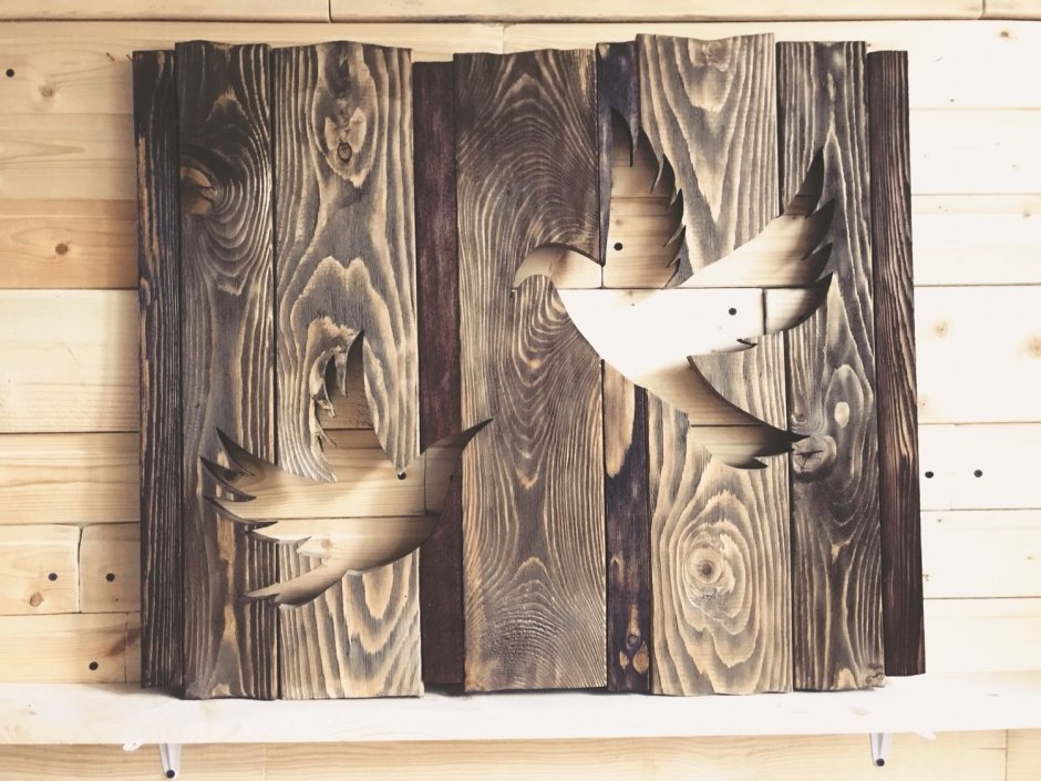 Декоративное деревянное панно