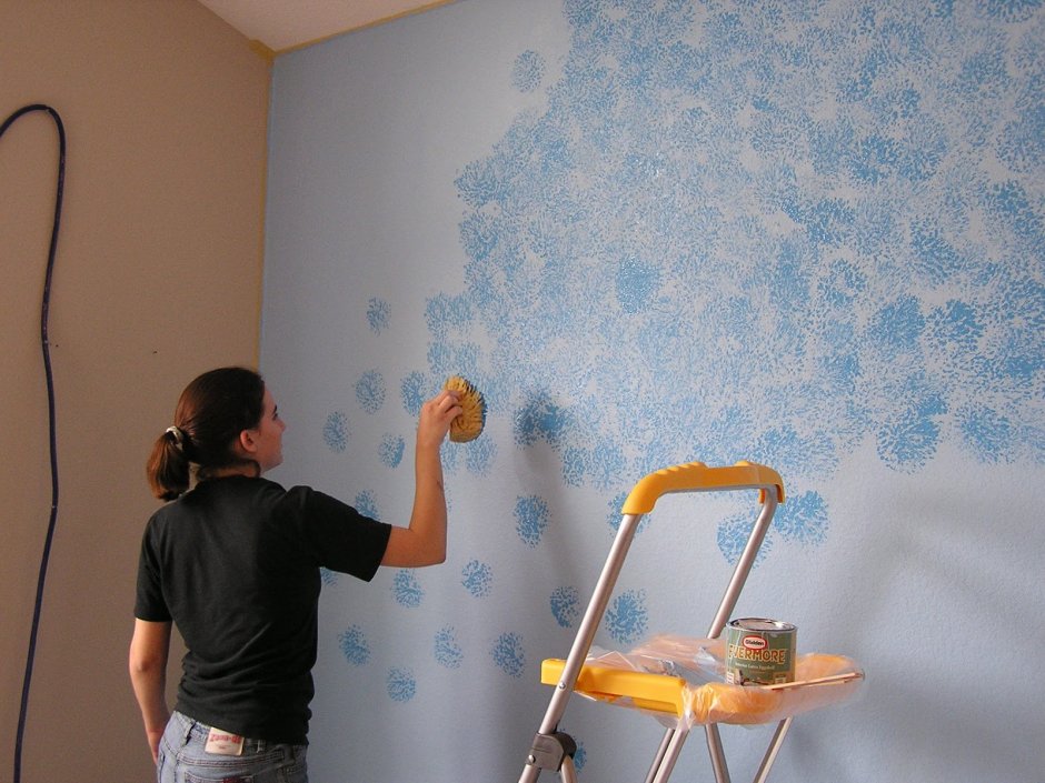 Покрасить стены идеи