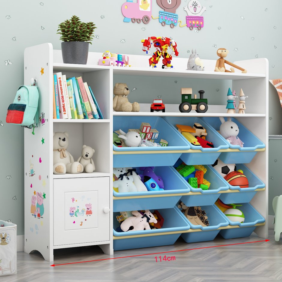 Удобные и стильные шкафы для игрушек