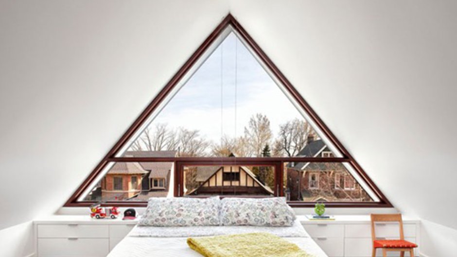 Треугольные окна