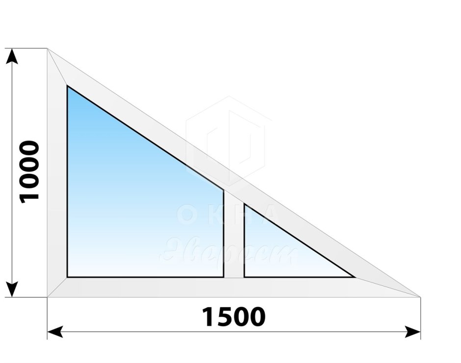 Нестандартные окна ПВХ
