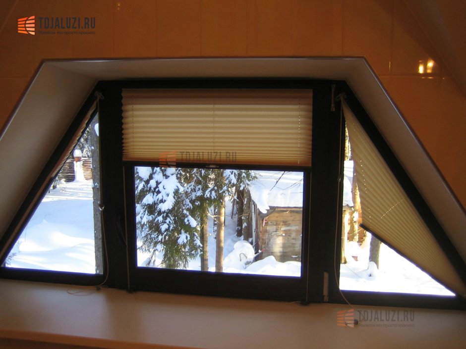 Арочные алюминиевые окна Schuco