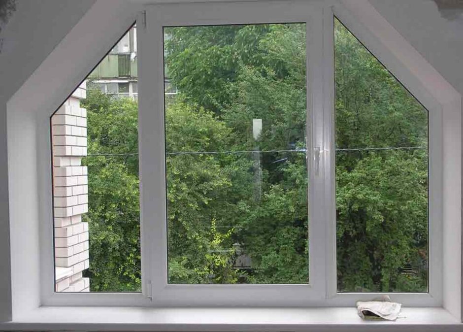 Треугольные мансардные окна