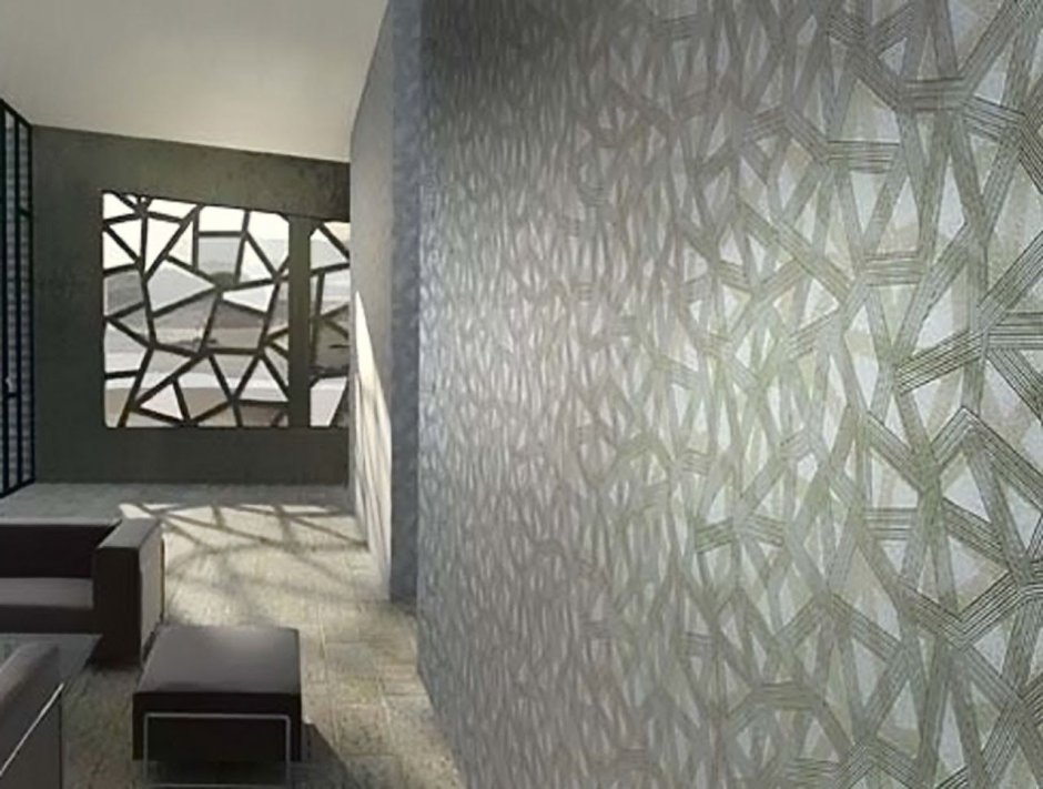 Обои скрывающие неровности стен