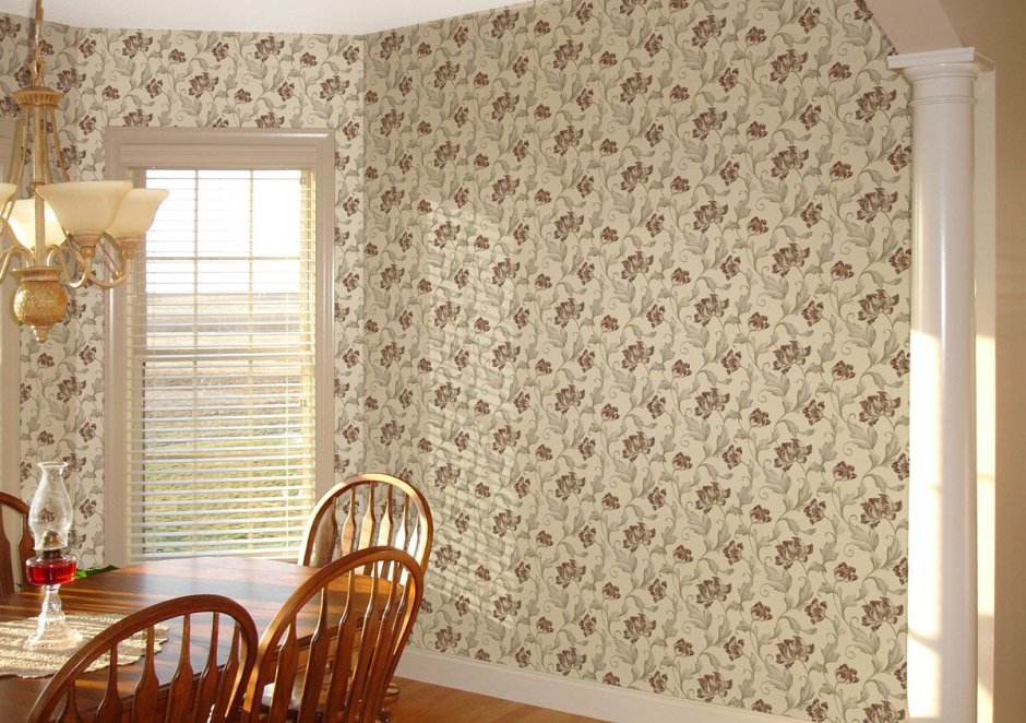 Обои для неровных стен