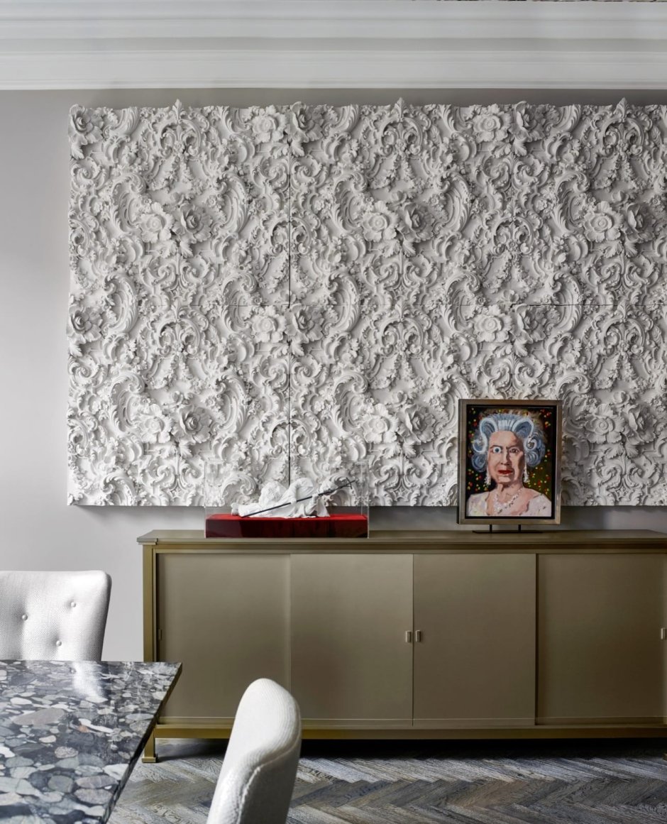 Декор неровных стен