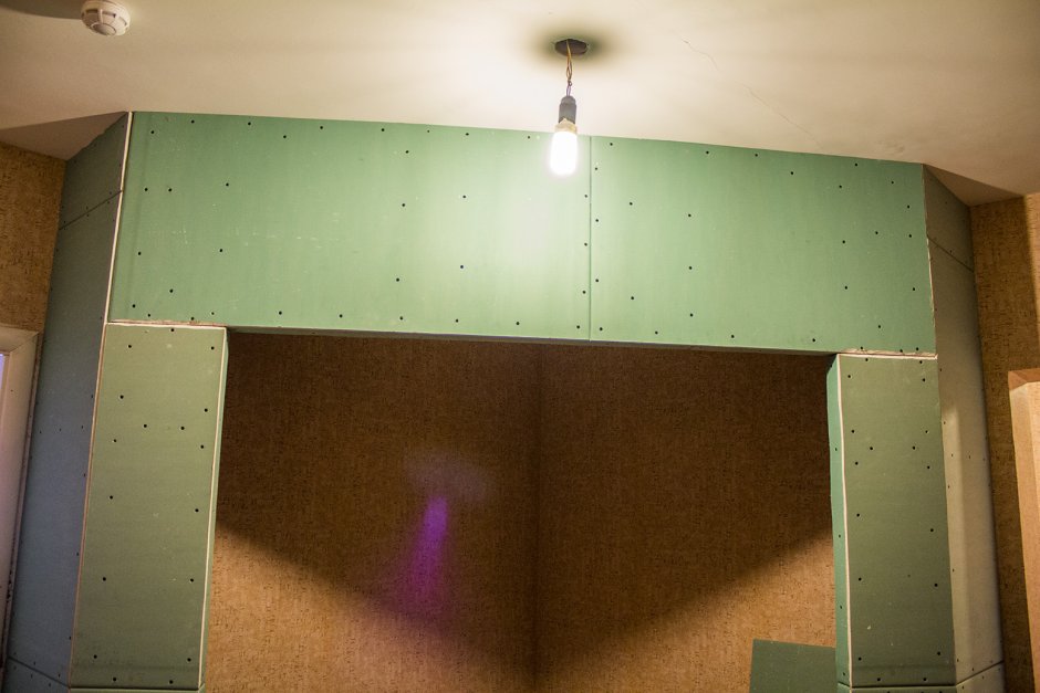 Встроенный шкаф гипсокартон