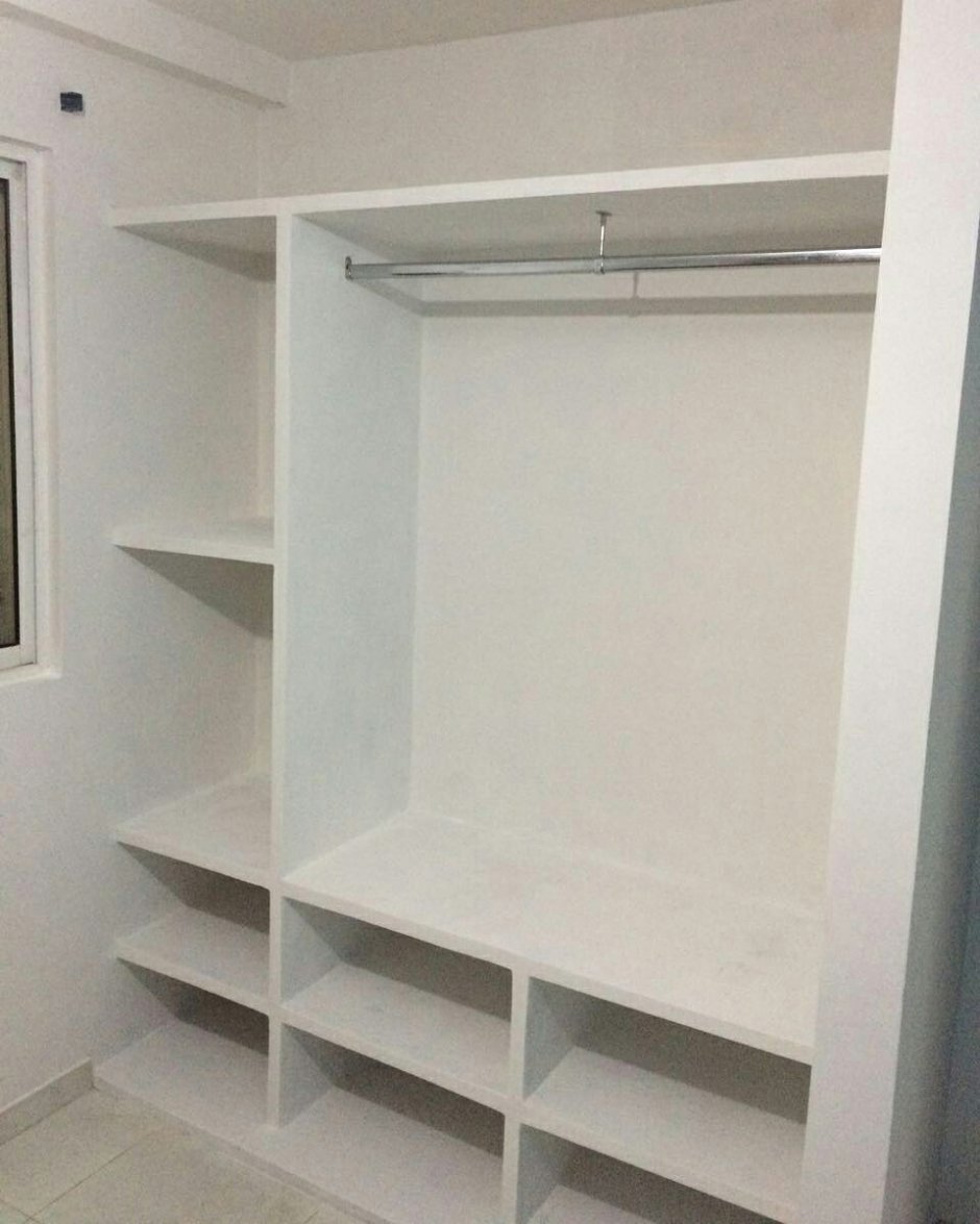 Стенной шкаф из гипсокартона