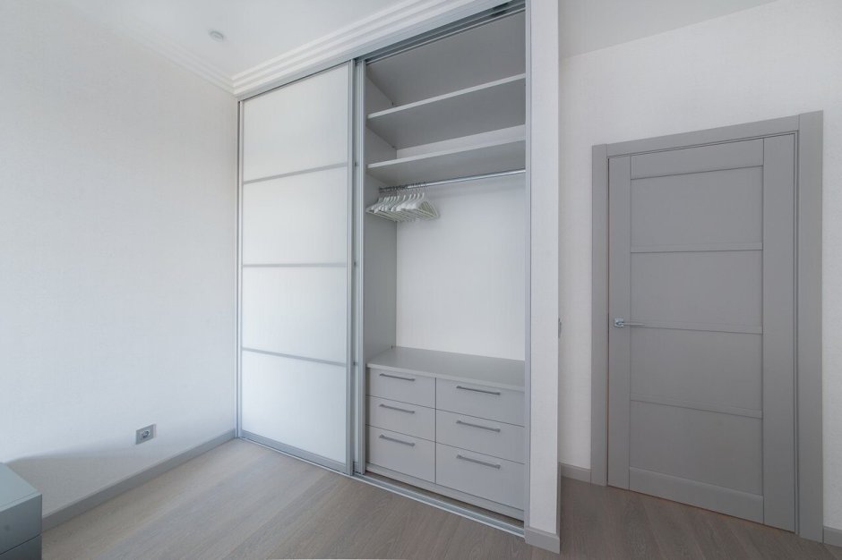 Встроенные шкафы купе из гипсокартона