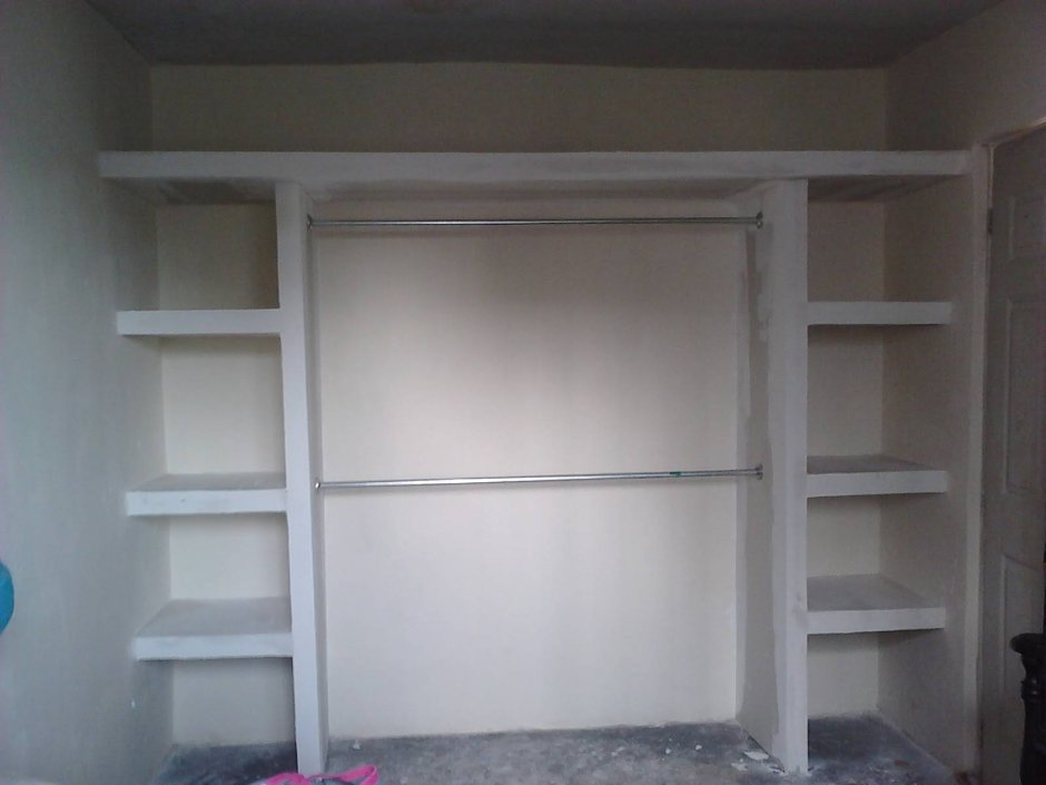 Шкаф купе из гипсокартона