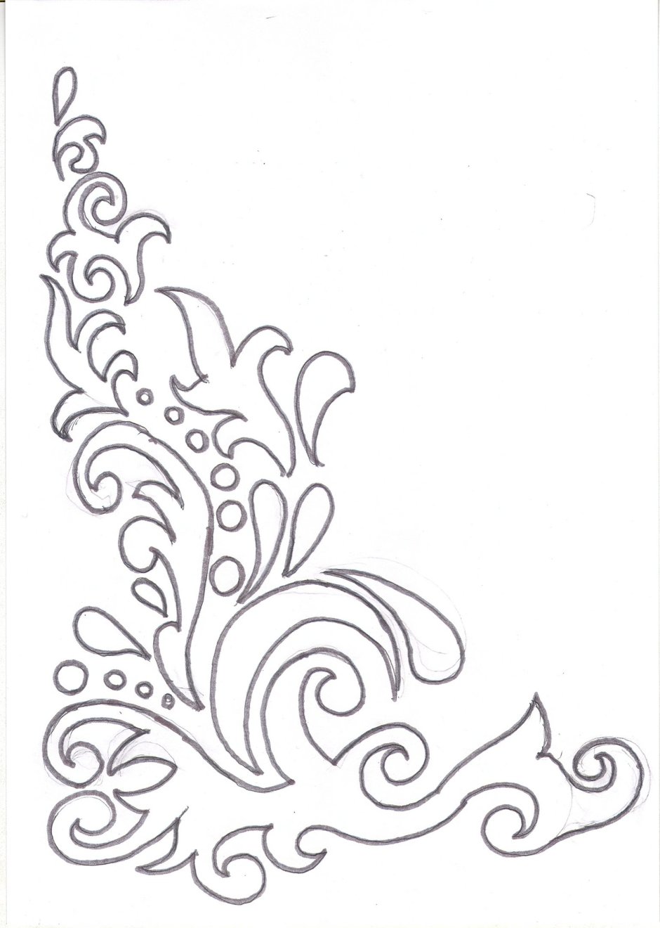 Узоры на окне