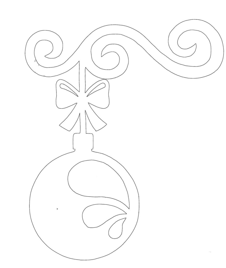 Трафарет "окна"