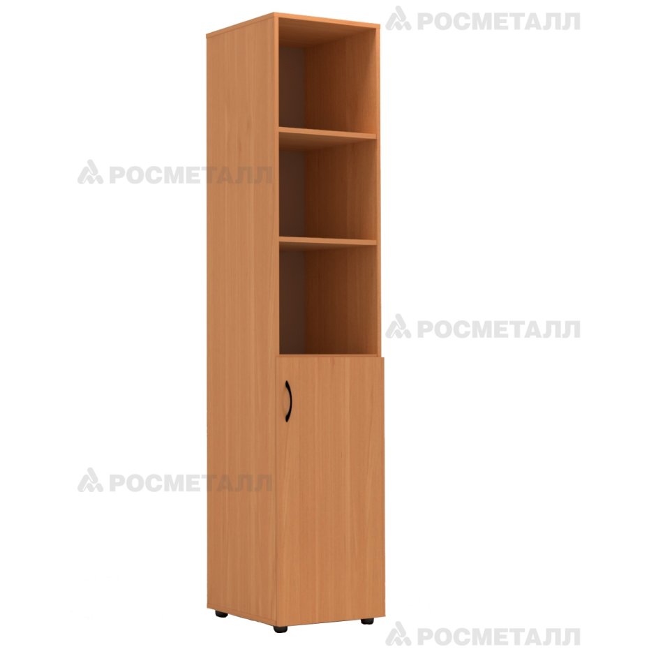 Шкаф узкий полуоткрытый 400*400*1900