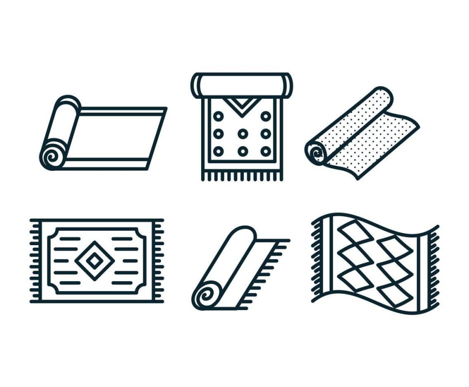 Входной коврик с логотипом.