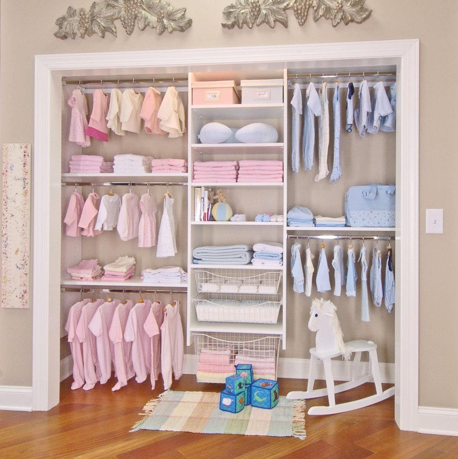 Шкаф в детскую комнату для одежды