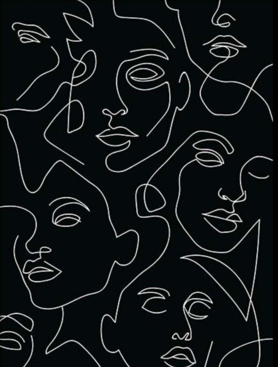 Картины линиями