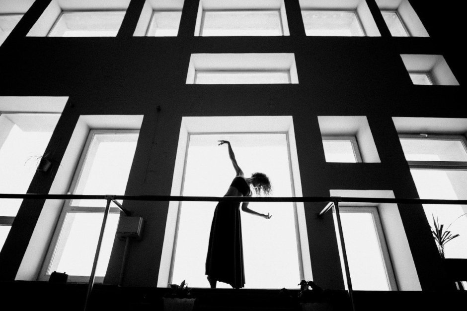 Эстетика черно белая на стену