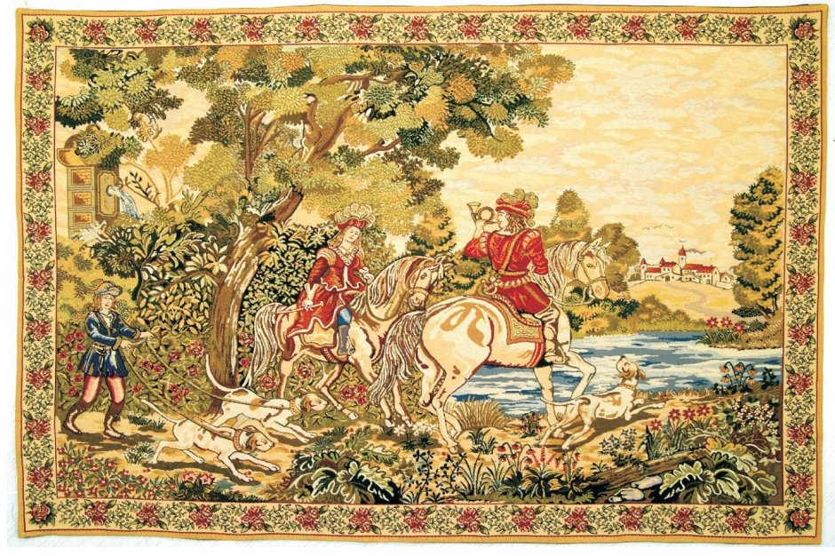 Шпалеры «охота императора Максимилиана»