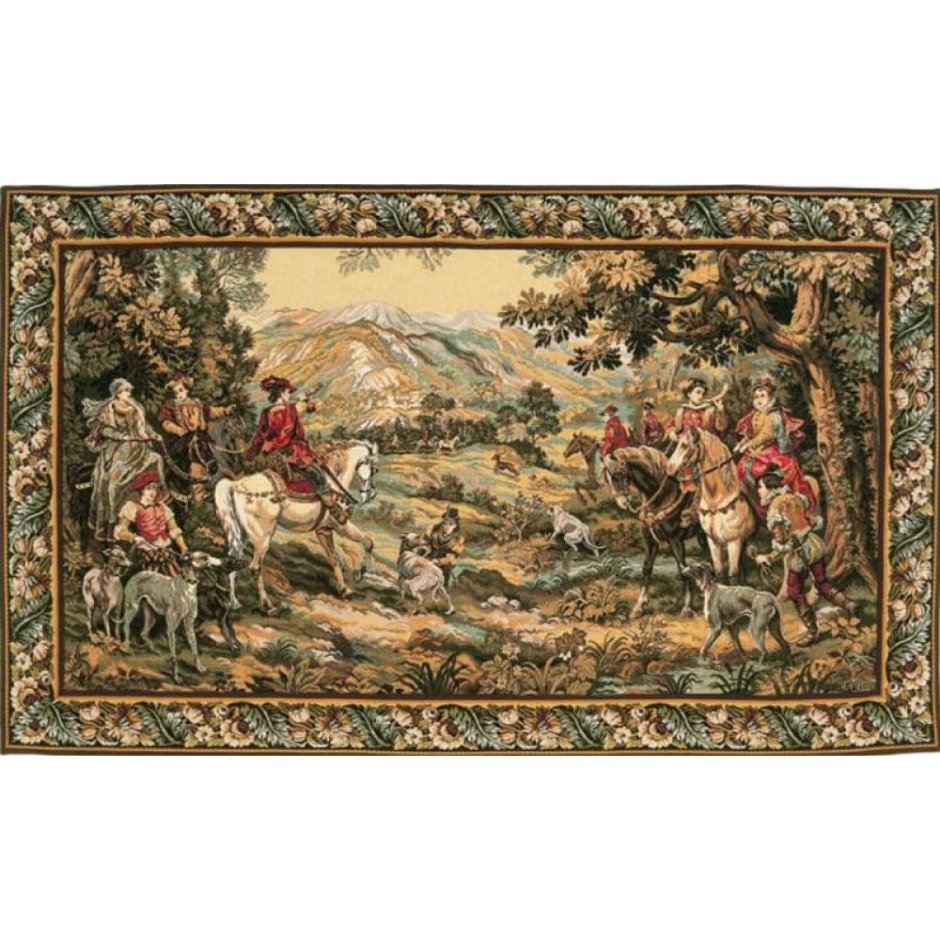 Шпалеры «охота императора Максимилиана»