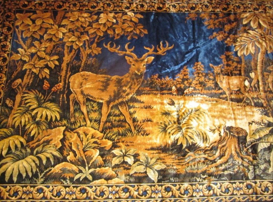 Ковер с оленями