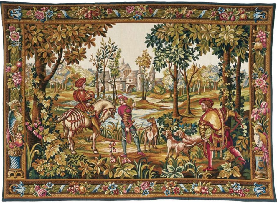 Французский гобелен Tapestry Tapisserie