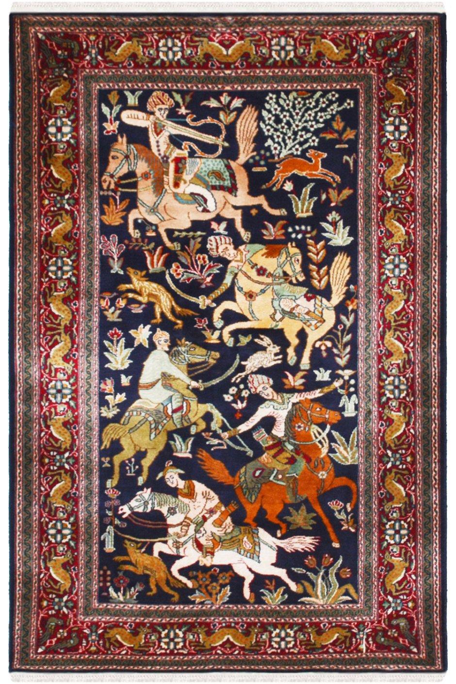 Иранские ковры охота