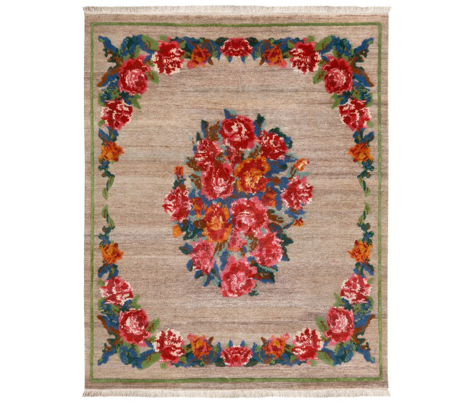 Ковер в русском стиле