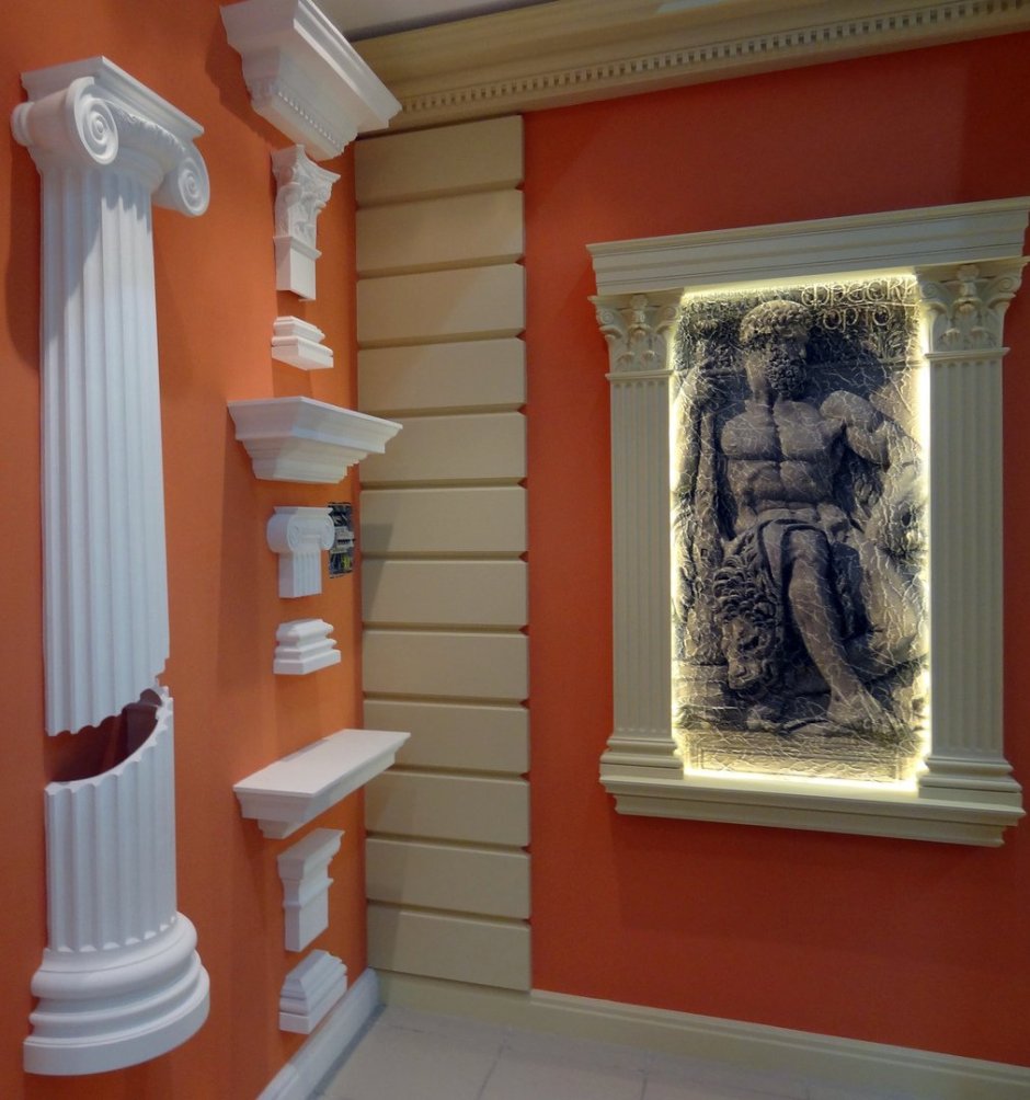 Лепнина Перфект пилястра d3012