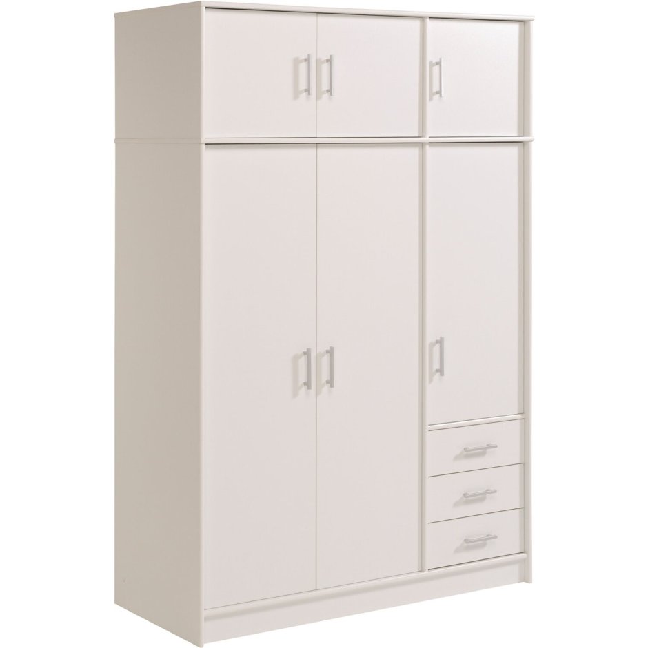 Шкаф 3-х створчатый с ящиками БТС ясень шимо