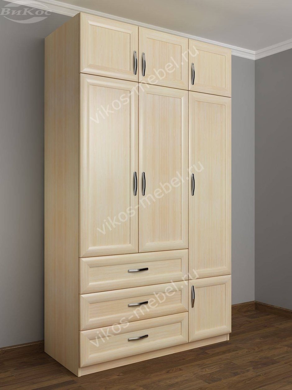 Шкаф 4 створчатый с антресолью Рондо