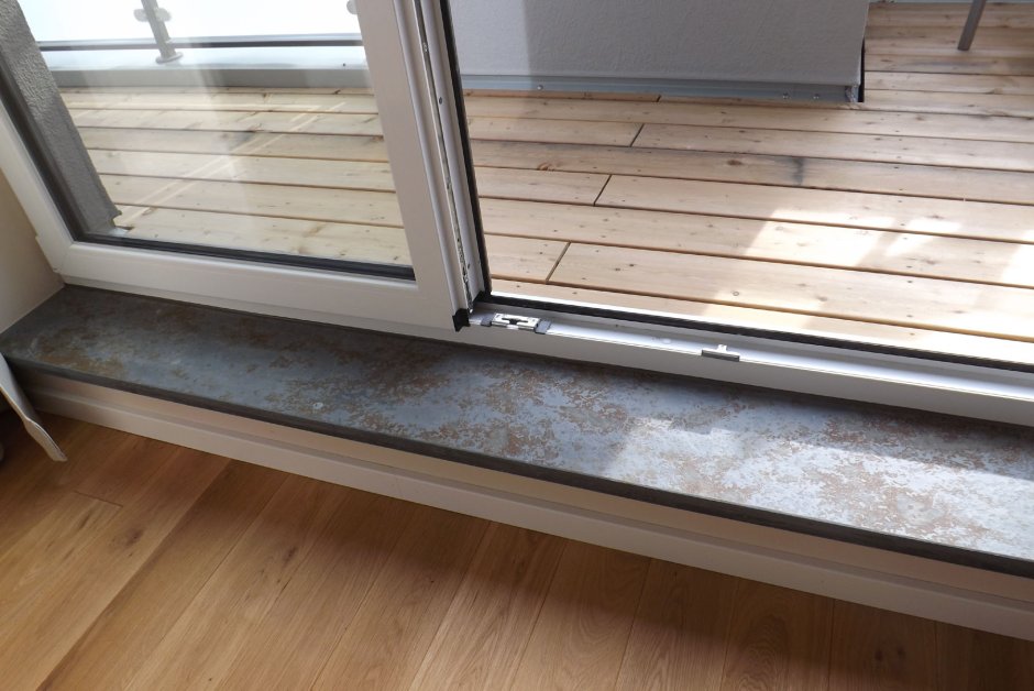 Подоконник и откосы из керамогранита