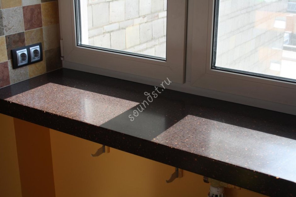 Подоконники из искусственного камня corian