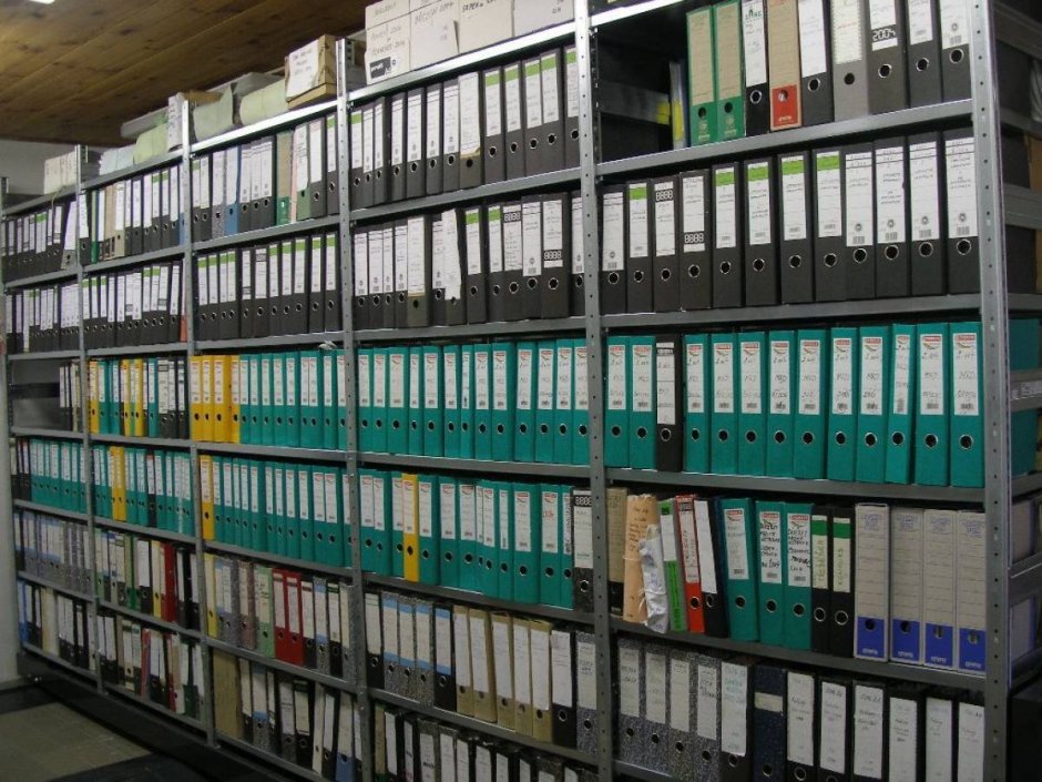 Стеллаж архивный МС стандарт