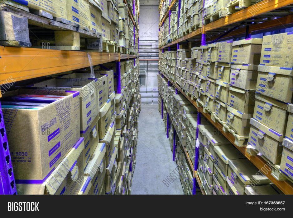 Архивные стеллажи металлические