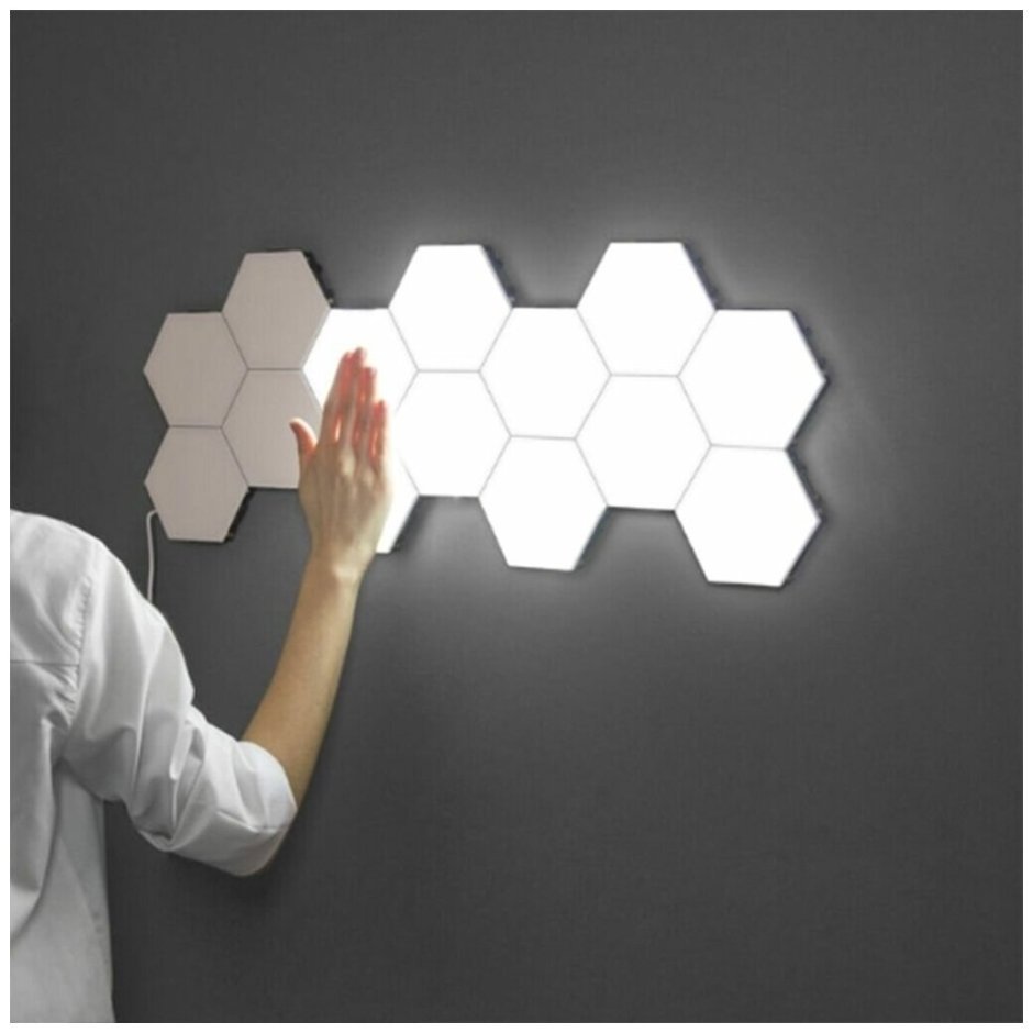 Панно соты на стену