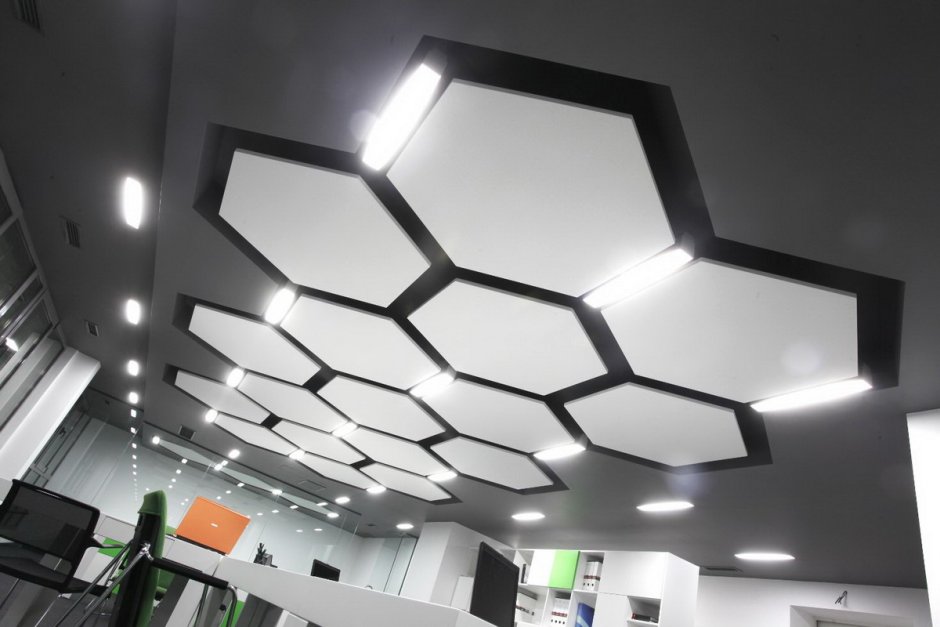 Потолок соты