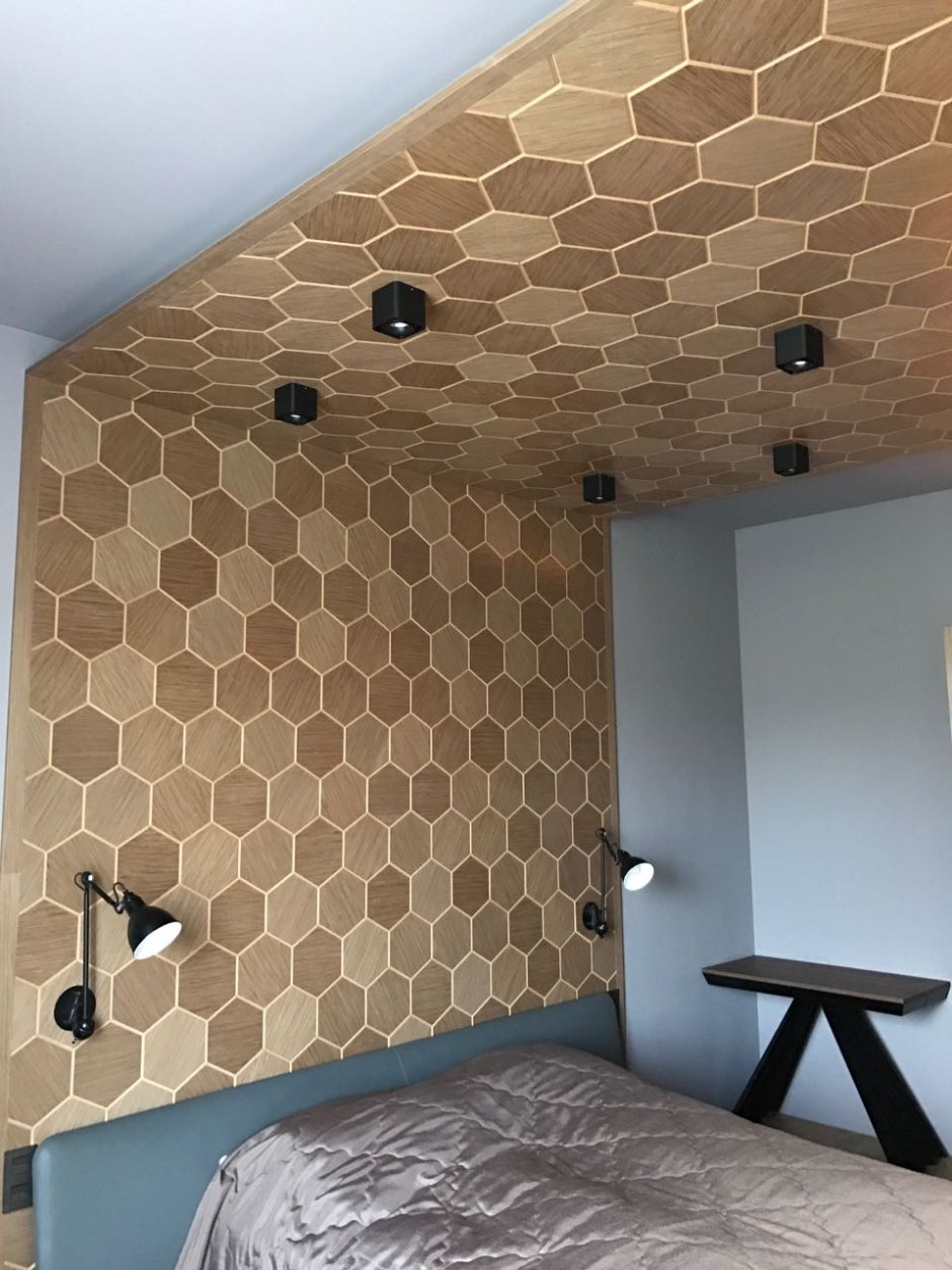 Шпонированные панели соты