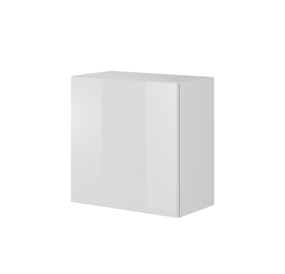 Шкаф настенный ВИСПО 120 белый с дубом (Edelform)