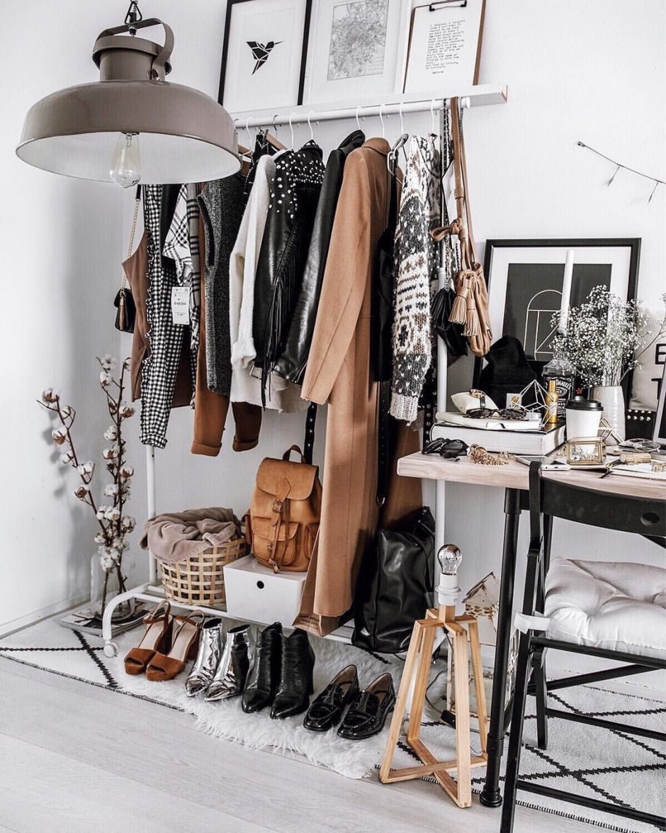 Гардероб из пинтереста