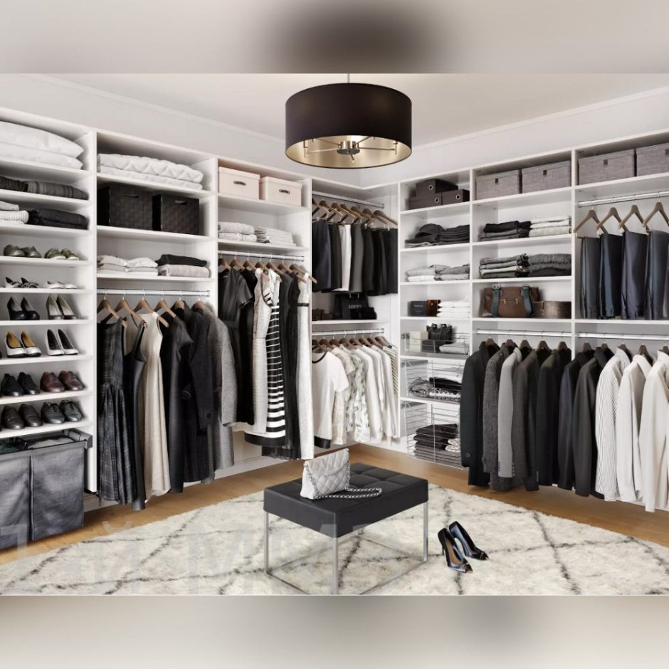 Стильная гардеробная