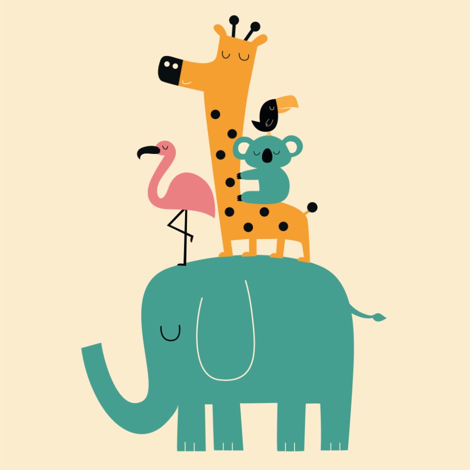 Детские постеры для интерьера